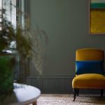 gardenia-green-1-paint-sanderson-mustard-chair-style-library